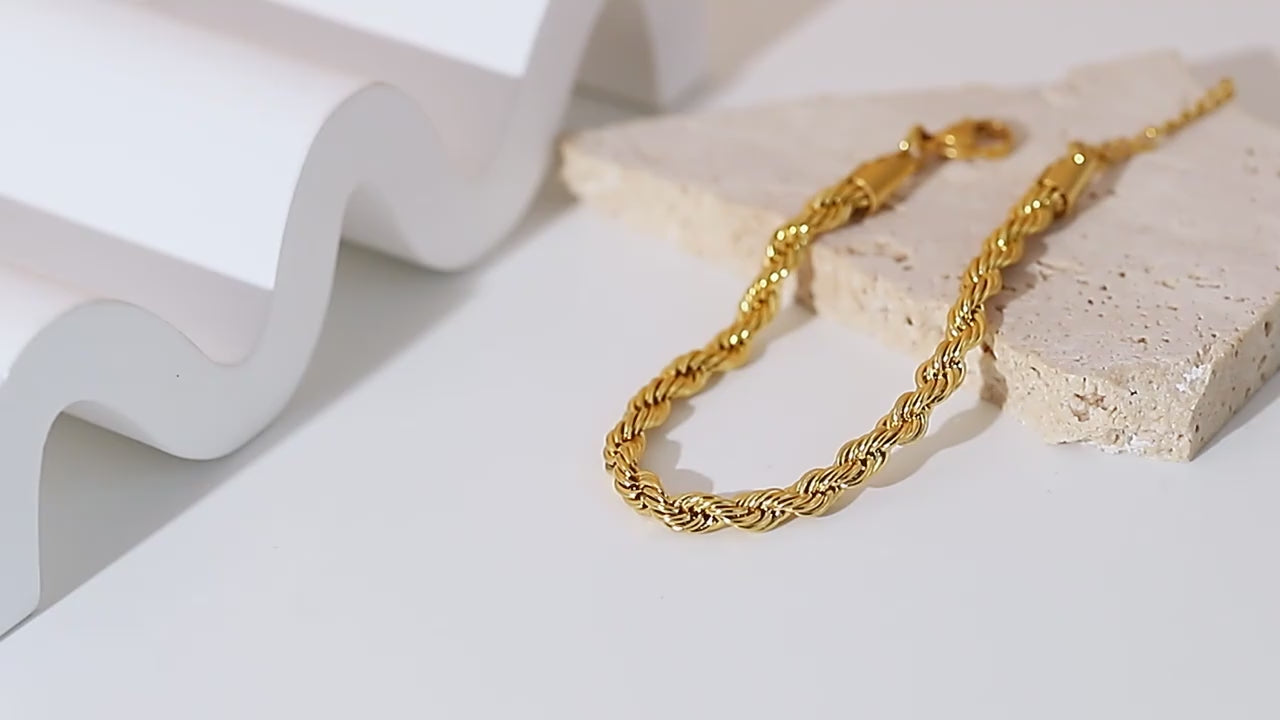 Mira Rope Link Bracelet