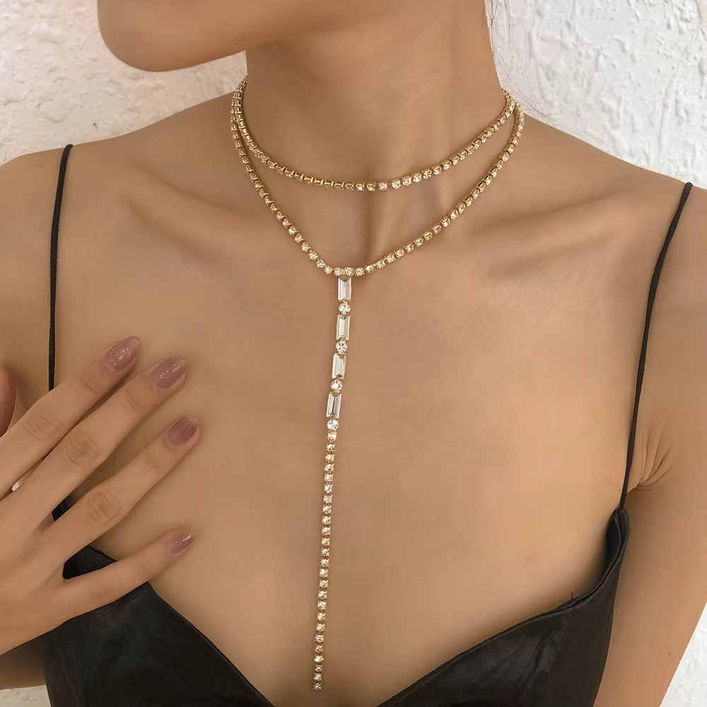 Reva Emerald Cascade Necklace