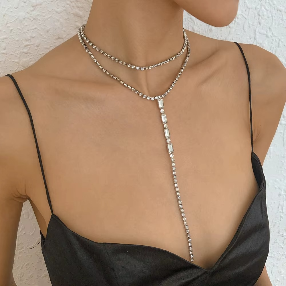 Reva Emerald Cascade Necklace