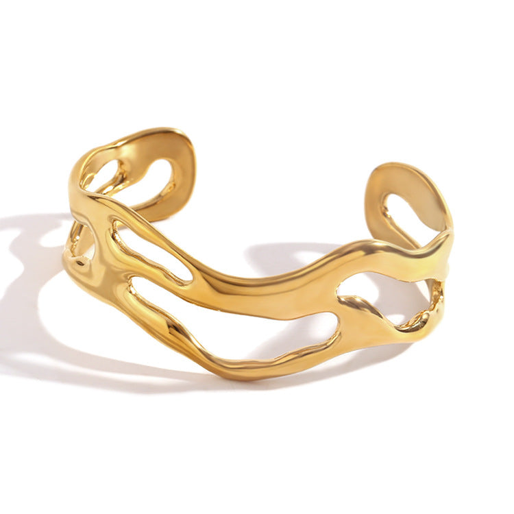 Reva Molten Cuff Bracelet