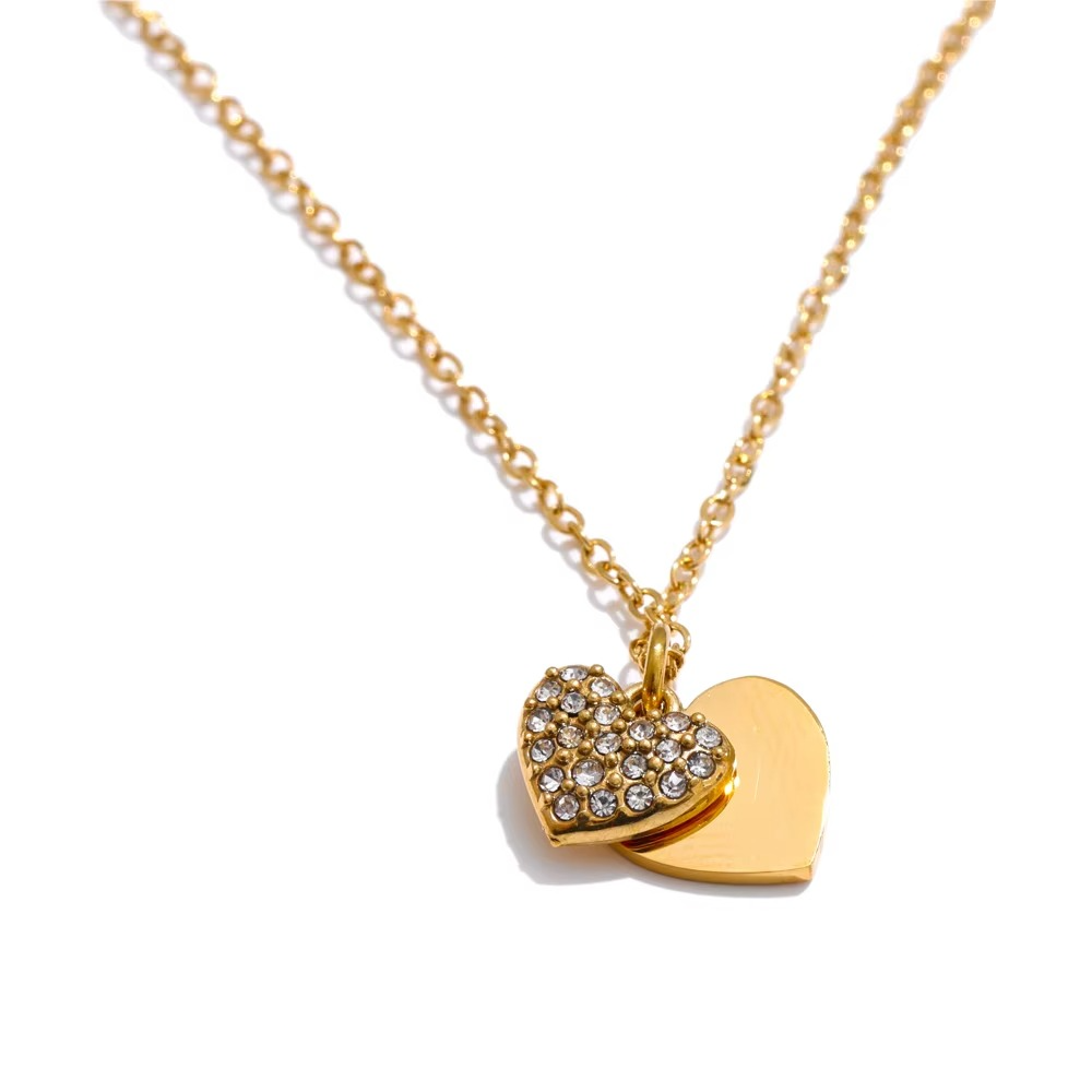 Vanya Heart Stone Pendant