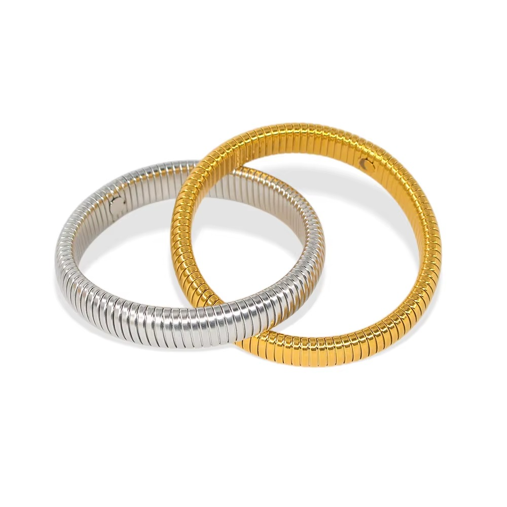 Zoya Dual Color Criss Cross Bangle