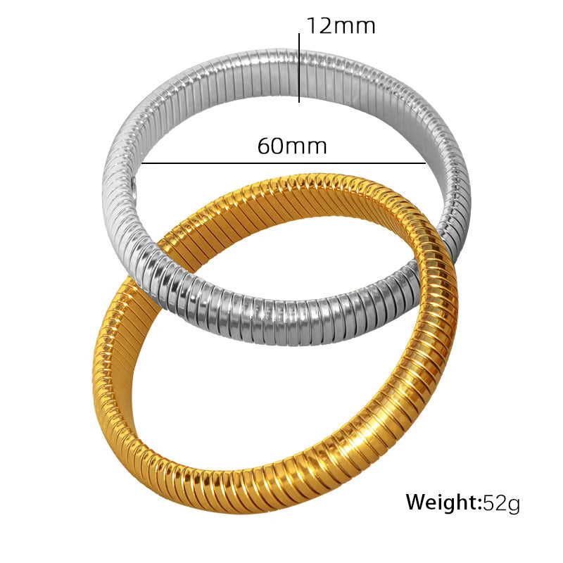 Zoya Dual Color Criss Cross Bangle